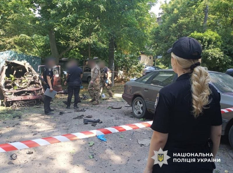 Подрыв авто в Одессе: правоохранители задержали 22-летнего мужчину
