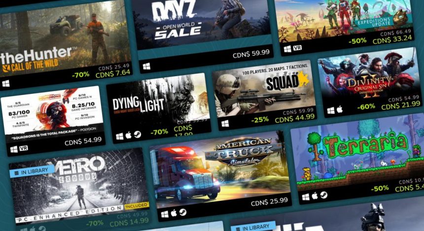 Аналітики з'ясували, які жанри ігор у Steam найпопулярніші