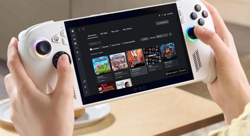 Google випадково "спалив" ціни на портативну консоль ROG Xbox Ally