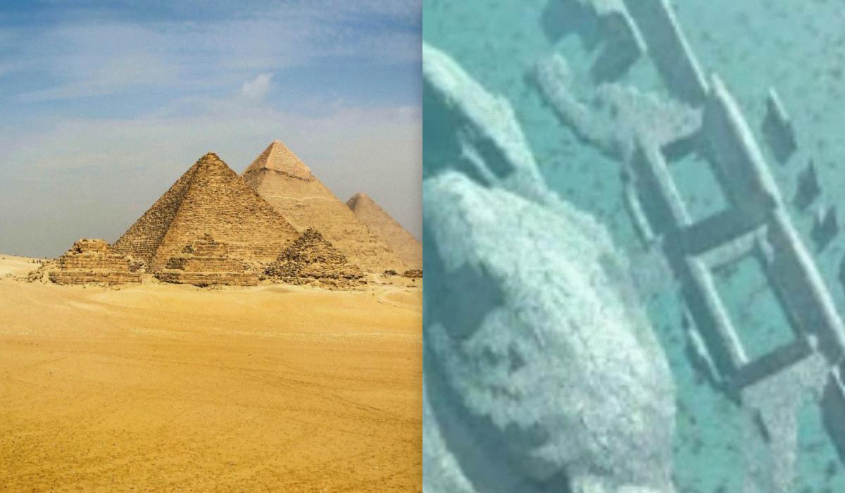 Учені припустили, що цьому затонулому місту може бути понад 6000 років / Колаж УНІАН, фото - ua.depositphotos.com, скріншот Учені припустили, що цьому затонулому місту може бути понад 6000 років / Колаж УНІАН, фото - ua.depositphotos.com, скріншот