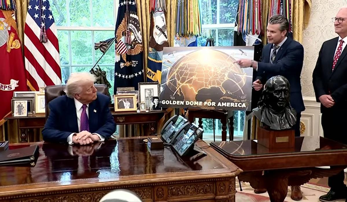 У Пентагоні впевнені, що "Золотий купол" стане однією з найефективніших систем ПРО у світі / фото - скріншот У Пентагоні впевнені, що "Золотий купол" стане однією з найефективніших систем ПРО у світі / фото - скріншот