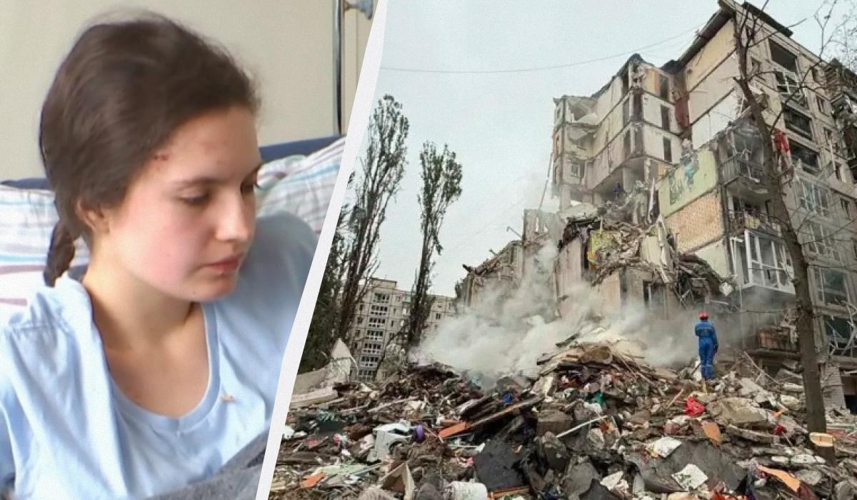 Вероника чудом выжила во время удара РФ, но ее родители погибли / коллаж УНИАН, фото скриншот, МВД Вероника чудом выжила во время удара РФ, но ее родители погибли / коллаж УНИАН, фото скриншот, МВД