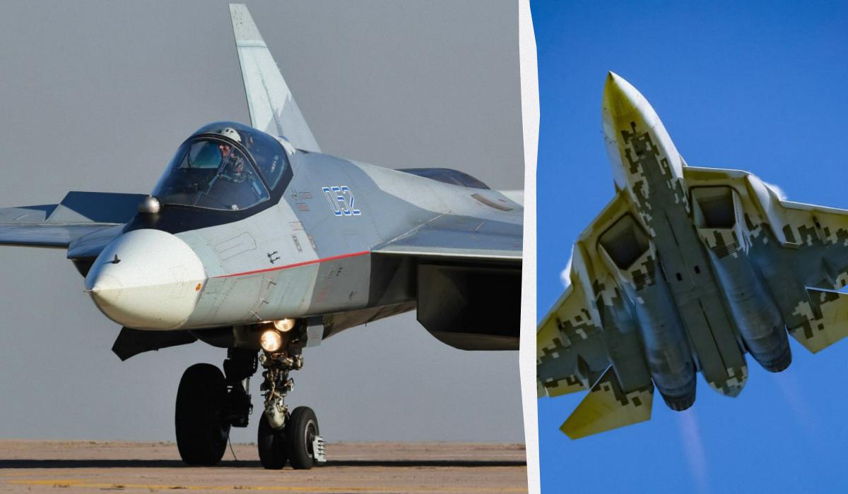 Су-57 совершил первый полет в 2010 году / Коллаж УНИАН / фото МАКС