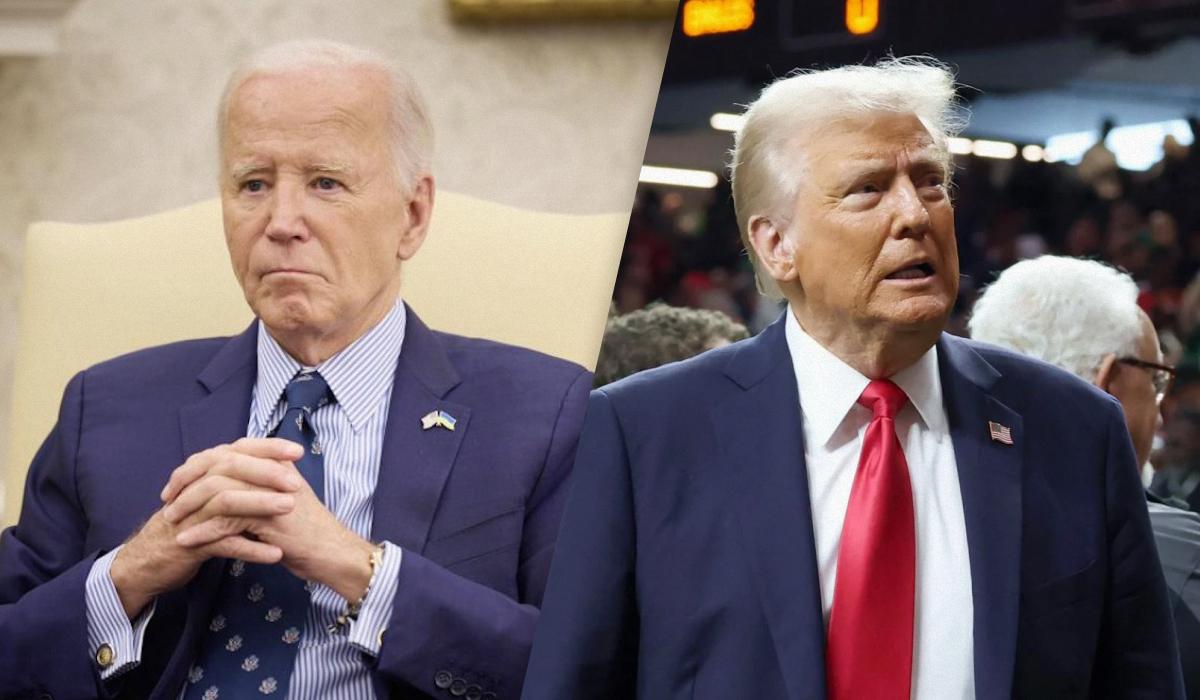 Байден возмущен тем, как Трамп руководит страной / Коллаж УНИАН, фото - president.gov.ua, Getty Images Байден возмущен тем, как Трамп руководит страной / Коллаж УНИАН, фото - president.gov.ua, Getty Images