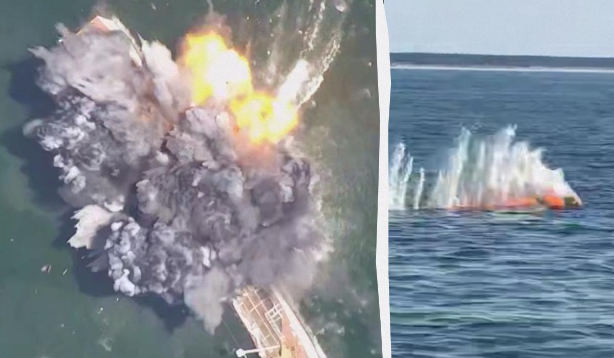 Россия может ударить сотнями дронов по морской инфраструктуре Украины / коллаж УНИАН, скриншоты Россия может ударить сотнями дронов по морской инфраструктуре Украины / коллаж УНИАН, скриншоты