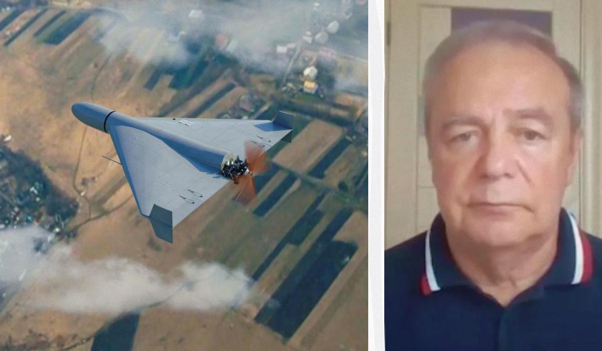 Українські дрони-перехоплювачі поки не є ефективною зброєю проти російських реактивних "шахедів", попереджає Романенко / Колаж УНІАН, фото ua.depositphotos.com, скріншот