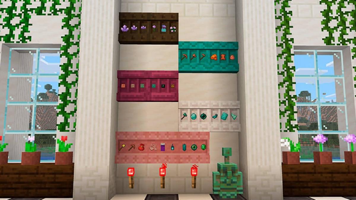 У Minecraft додадуть полиці / Фото Mojang У Minecraft додадуть полиці / Фото Mojang