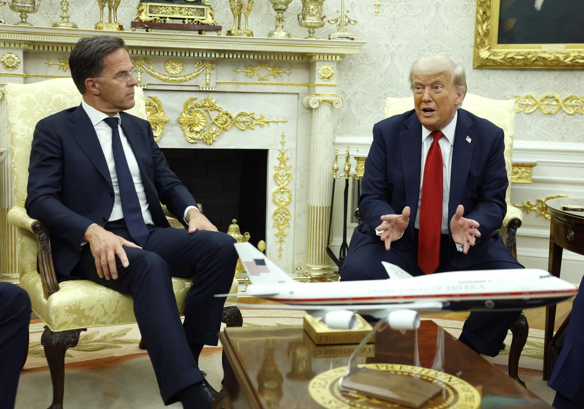 Всего два слова: Трамп резко перебил Рютте в Овальном кабинете, – NYP