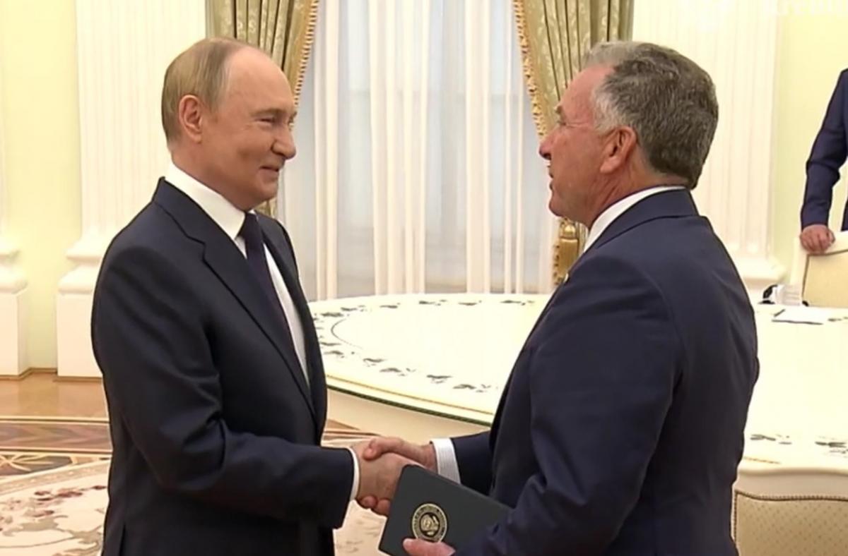 Кадры со встречи Виткоффа и Путина опубликовали в Кремле / скриншот Кадры со встречи Виткоффа и Путина опубликовали в Кремле / скриншот