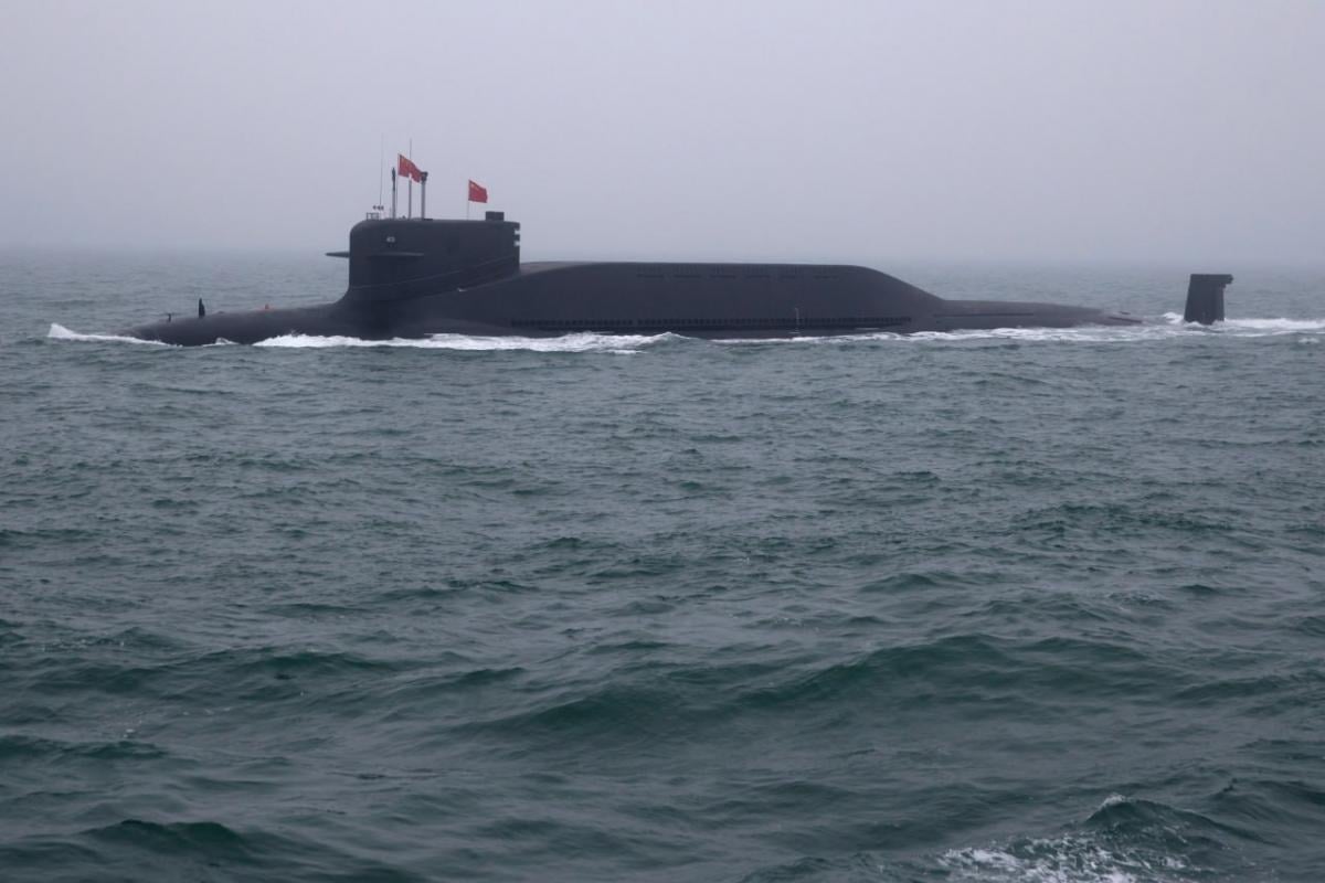 Китай вивів на патрулювання новий підводний човен Type 094 / фото Getty Images Китай вивів на патрулювання новий підводний човен Type 094 / фото Getty Images