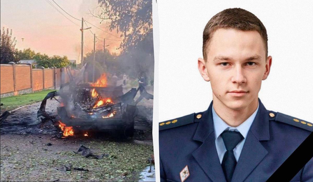 Росіяни вбили 23-річного рятувальника в Нікополі / колаж УНІАН, фото ДСНС Росіяни вбили 23-річного рятувальника в Нікополі / колаж УНІАН, фото ДСНС