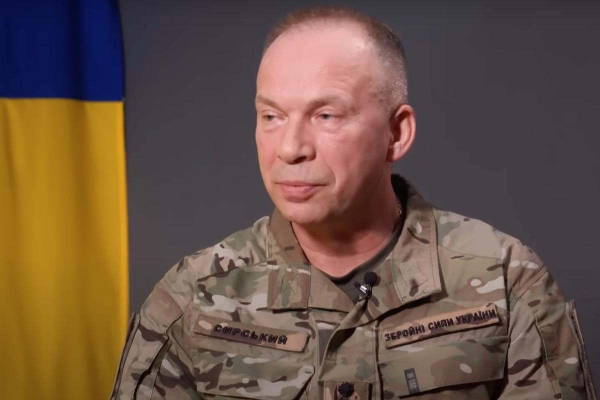 Сирський розповів про початок Курської операції / кадр з відео Сирський розповів про початок Курської операції / кадр з відео