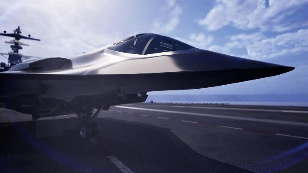 Цей літак дещо схожий на Northrop/McDonnell Douglas YF-23 / фото Northrop Grumman Цей літак дещо схожий на Northrop/McDonnell Douglas YF-23 / фото Northrop Grumman