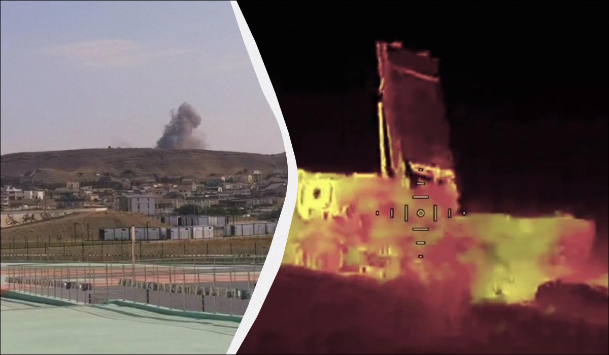 GI showed how struck the valuable radar of the 'the invaders from the C-500 complex in Crimea (video) GI showed how struck the valuable radar of the 'the invaders from the C-500 complex in Crimea (video)