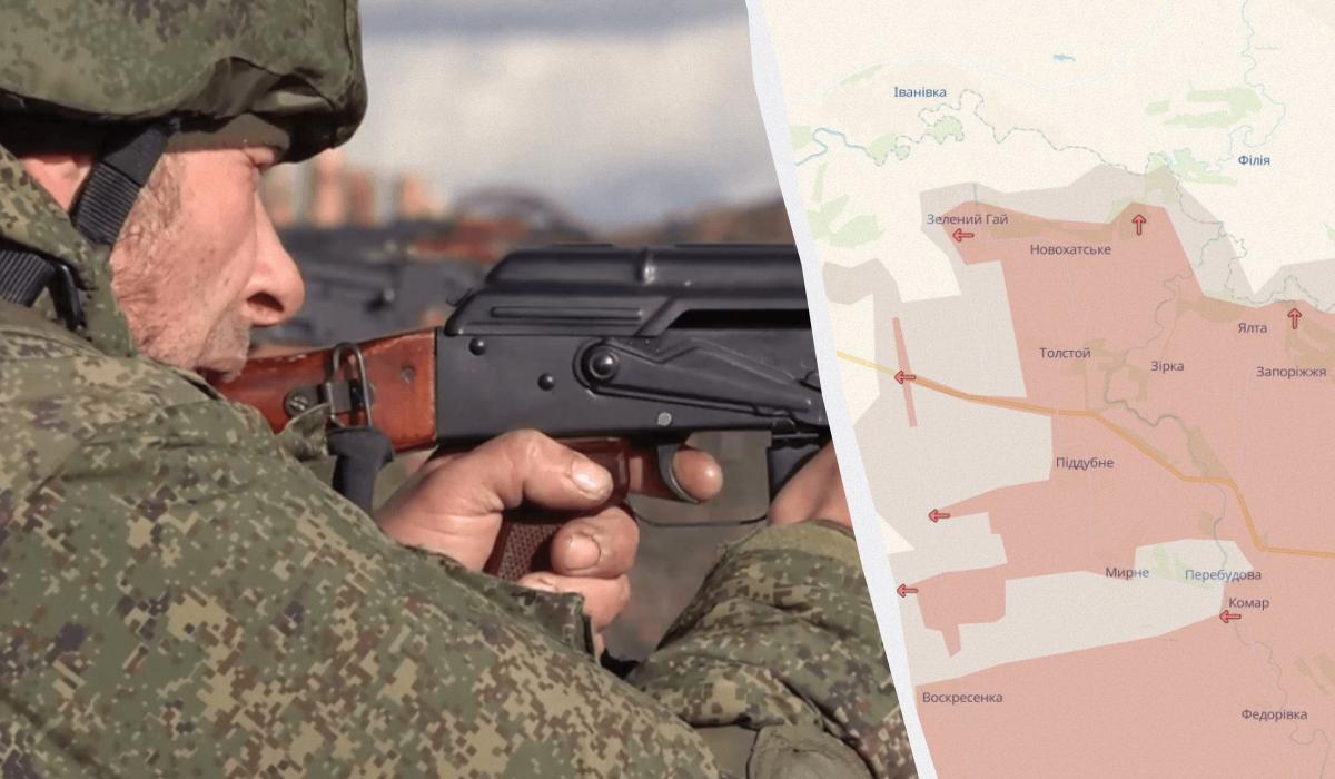 Россия захватила Новохатское и Толстой в Донецкой области / коллаж УНИАН, скриншот Россия захватила Новохатское и Толстой в Донецкой области / коллаж УНИАН, скриншот