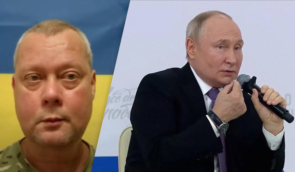 За словами військового, Путін дуже хоче увійти в підручники з історії / Колаж УНІАН, фото - скриншоти За словами військового, Путін дуже хоче увійти в підручники з історії / Колаж УНІАН, фото - скриншоти