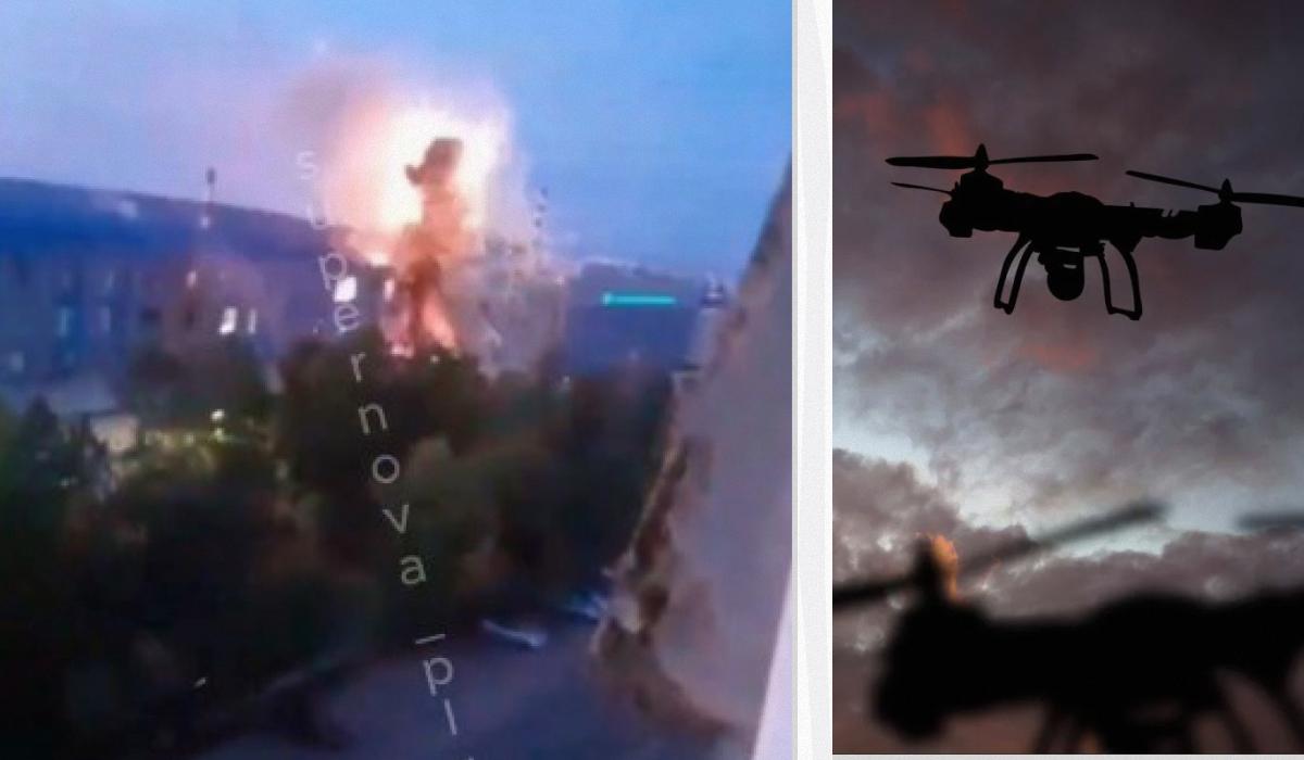 У мережі публікують відео вибухів на заводі в Арзамасі / Колаж УНІАН. фото ua.depositphotos.com, скріншот У мережі публікують відео вибухів на заводі в Арзамасі / Колаж УНІАН. фото ua.depositphotos.com, скріншот