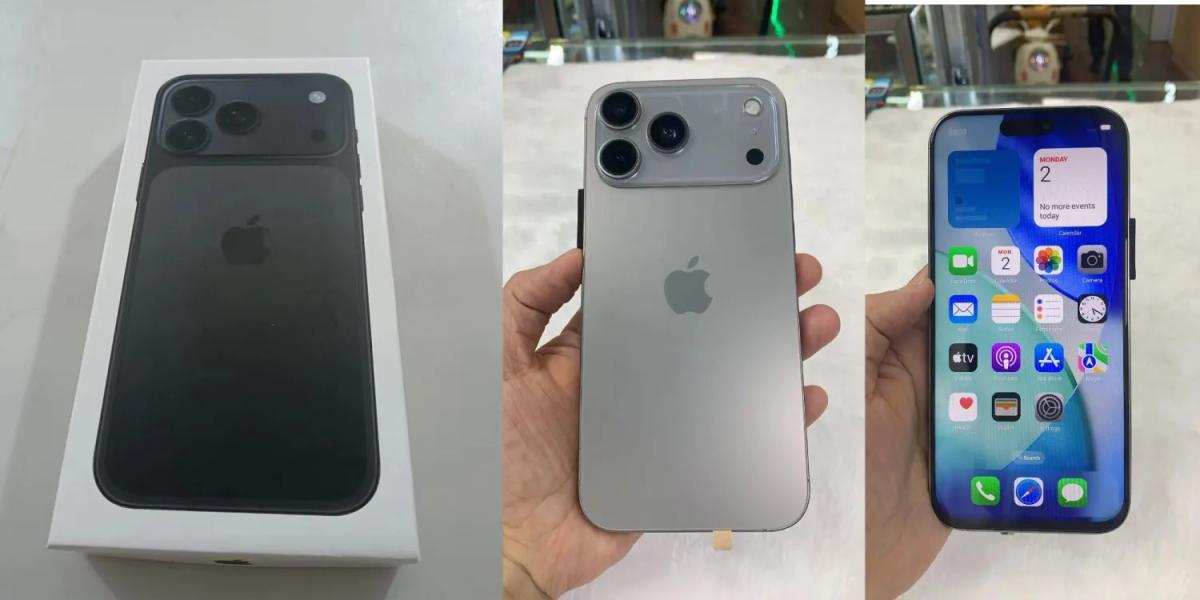 Китайская копия iPhone 17 Pro / фото Сонни Диксон Китайская копия iPhone 17 Pro / фото Сонни Диксон
