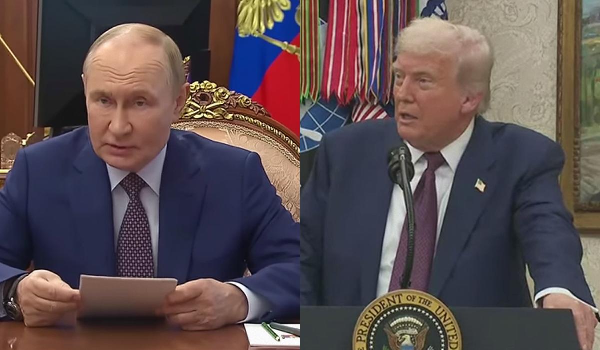 Зустріч Трампа та Путіна пройде на військовій базі Елмендорф-Річардсон / Колаж: УНІАН, фото: скріншот з відео Зустріч Трампа та Путіна пройде на військовій базі Елмендорф-Річардсон / Колаж: УНІАН, фото: скріншот з відео