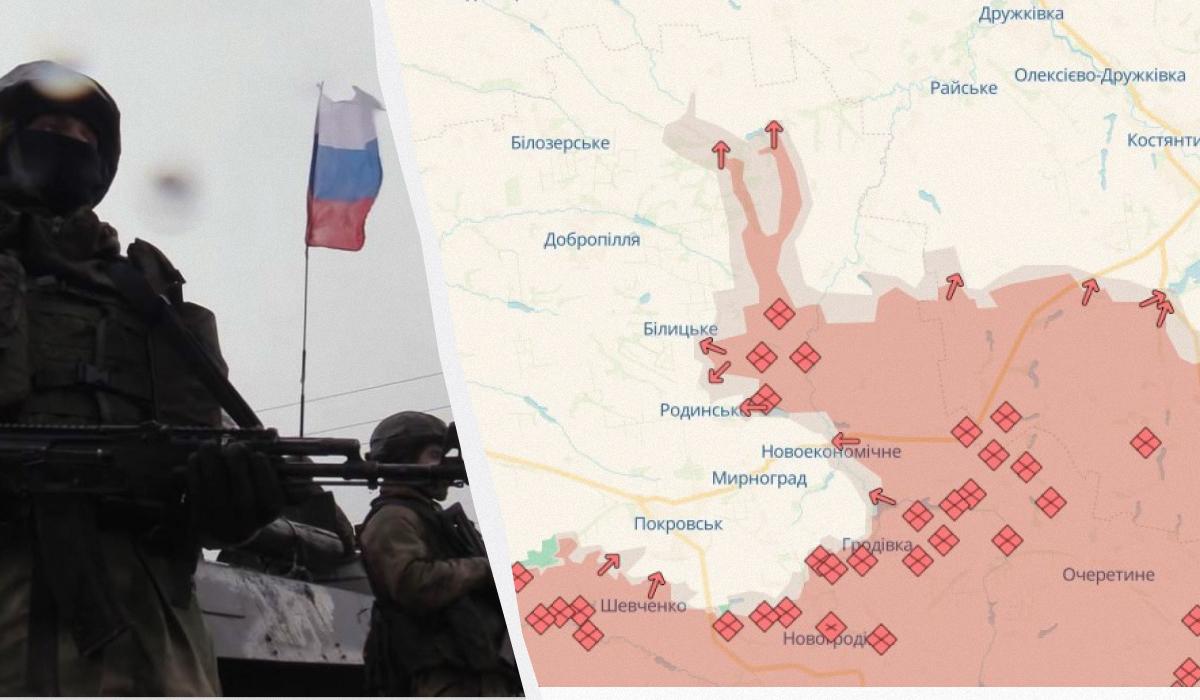 Речь идет скорее об инфильтрации врага, отмечает эксперт/ Коллаж УНИАН, фото Википедия, DeepState Речь идет скорее об инфильтрации врага, отмечает эксперт/ Коллаж УНИАН, фото Википедия, DeepState