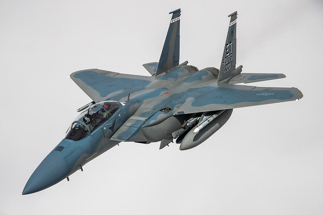 Boeing F-15EX Eagle є найбільш важкоозброєним у світі / Вікіпедія Boeing F-15EX Eagle є найбільш важкоозброєним у світі / Вікіпедія