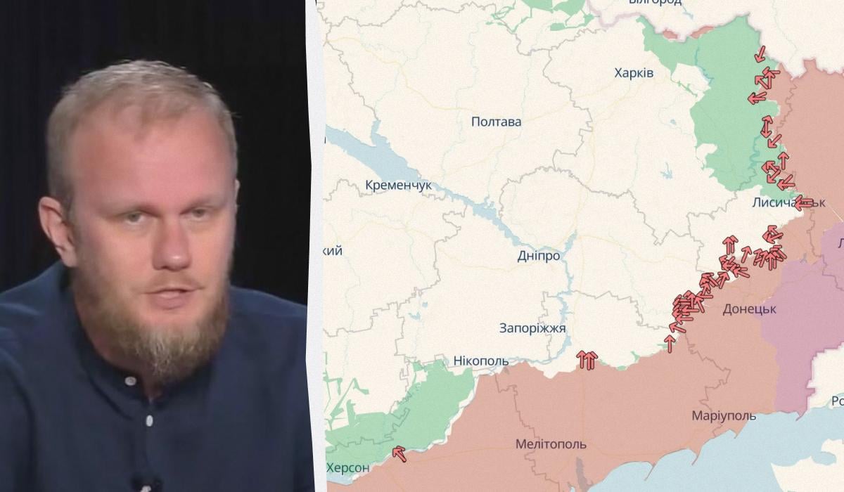 Нарожный дал прогноз по развитию событий на фронте / коллаж УНИАН, фото DeepState, скриншот Нарожный дал прогноз по развитию событий на фронте / коллаж УНИАН, фото DeepState, скриншот