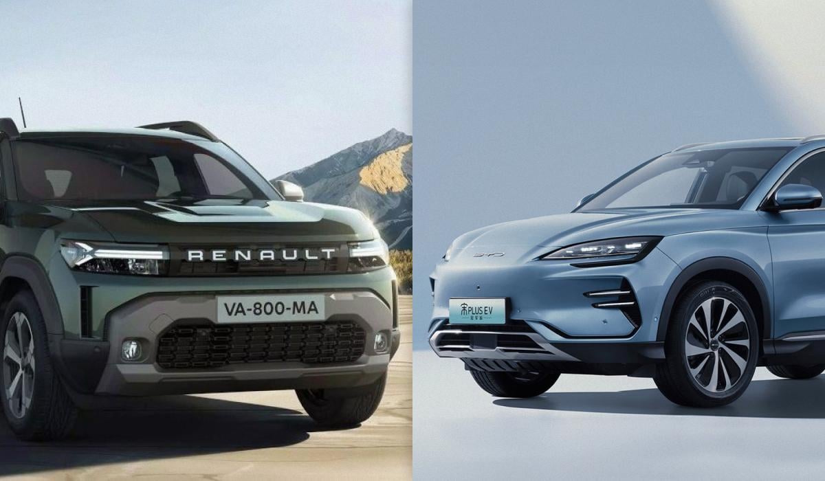 Продажи новых легковых автомобилей в частном сегменте снизились на 2% / Коллаж УНИАН, фото - Renault, BYD Продажи новых легковых автомобилей в частном сегменте снизились на 2% / Коллаж УНИАН, фото - Renault, BYD