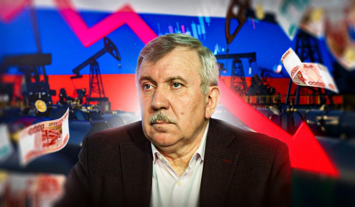 Михайло Гончар висловився про наслідки західних санкцій для економіки РФ / колаж УНІАН Михайло Гончар висловився про наслідки західних санкцій для економіки РФ / колаж УНІАН