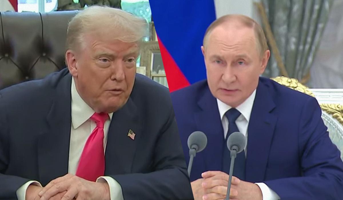 Трамп и Путин стремятся достичь разных результатов на встрече / Коллаж: УНИАН, фото: скриншот из видео Трамп и Путин стремятся достичь разных результатов на встрече / Коллаж: УНИАН, фото: скриншот из видео
