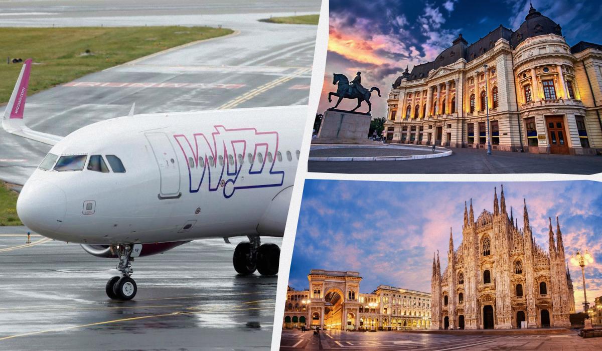 Wizz Air розширює маршрутну сітку в Італії та Румунії / колаж УНІАН, фото REUTERS, ua.depositphotos.com Wizz Air розширює маршрутну сітку в Італії та Румунії / колаж УНІАН, фото REUTERS, ua.depositphotos.com