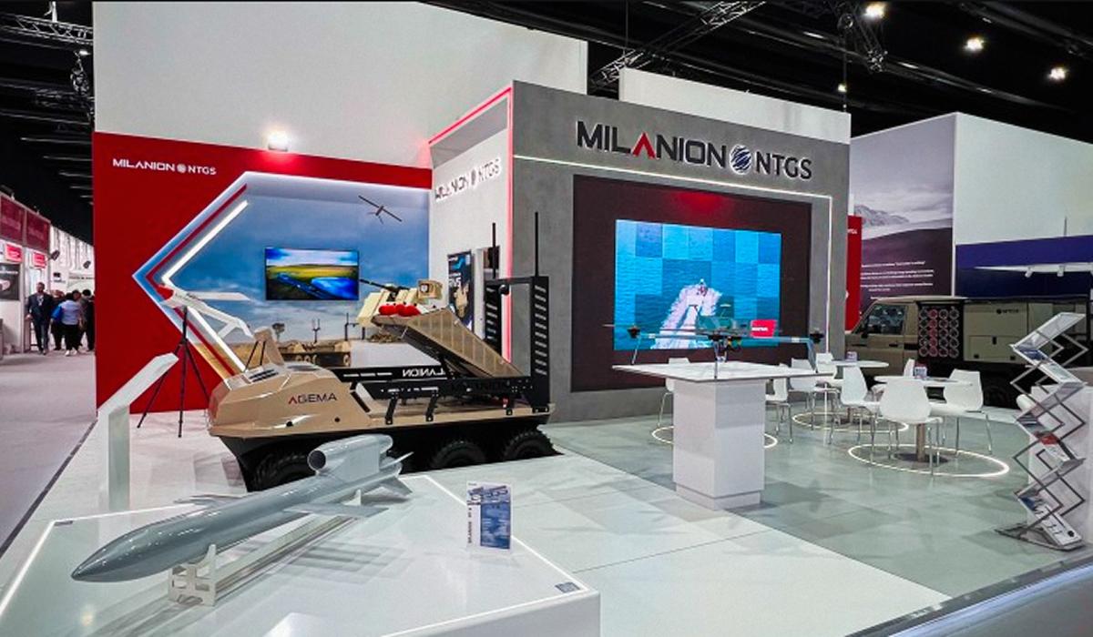 Компанія Milanion Group презентувала ракету FP-5 в лютому цього року на виставці в ОАЕ / фото Milanion Group Компанія Milanion Group презентувала ракету FP-5 в лютому цього року на виставці в ОАЕ / фото Milanion Group