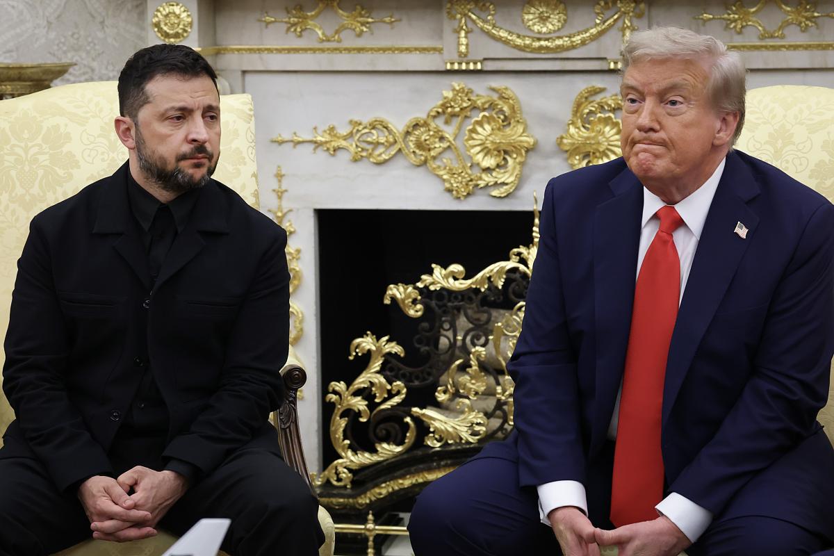Президент США Дональд Трамп і президент України Володимир Зеленський у Білому домі 18 серпня 2025 року у Вашингтоні / фото - GettyImages