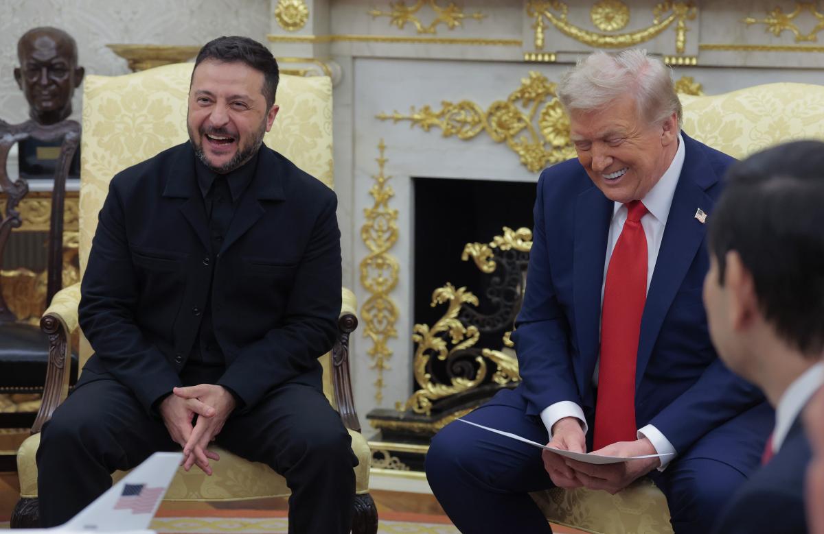 Президент США Дональд Трамп и президент Украины Владимир Зеленский в Белом доме 18 августа 2025 года в Вашингтоне / фото - GettyImages Президент США Дональд Трамп и президент Украины Владимир Зеленский в Белом доме 18 августа 2025 года в Вашингтоне / фото - GettyImages