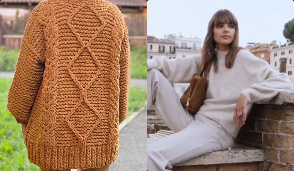 У моді будуть светри oversize, гольфи та фактурні плетіння / колаж УНІАН, скріншоти У моді будуть светри oversize, гольфи та фактурні плетіння / колаж УНІАН, скріншоти