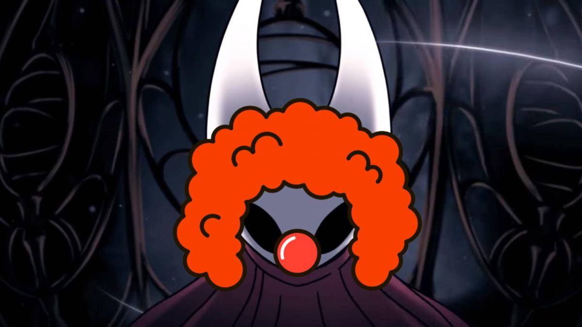Jeff Kili posted a photo with a clown nose in front of Gamescom 2025 / Photo - Team Cherry Jeff Kili posted a photo with a clown nose in front of Gamescom 2025 / Photo - Team Cherry