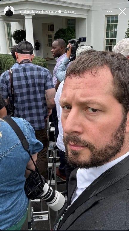 Мстислав Чернов на зустрічі Трампа із Зеленським / скріншот instagram.com/mstyslav.chernov Мстислав Чернов на зустрічі Трампа із Зеленським / скріншот instagram.com/mstyslav.chernov