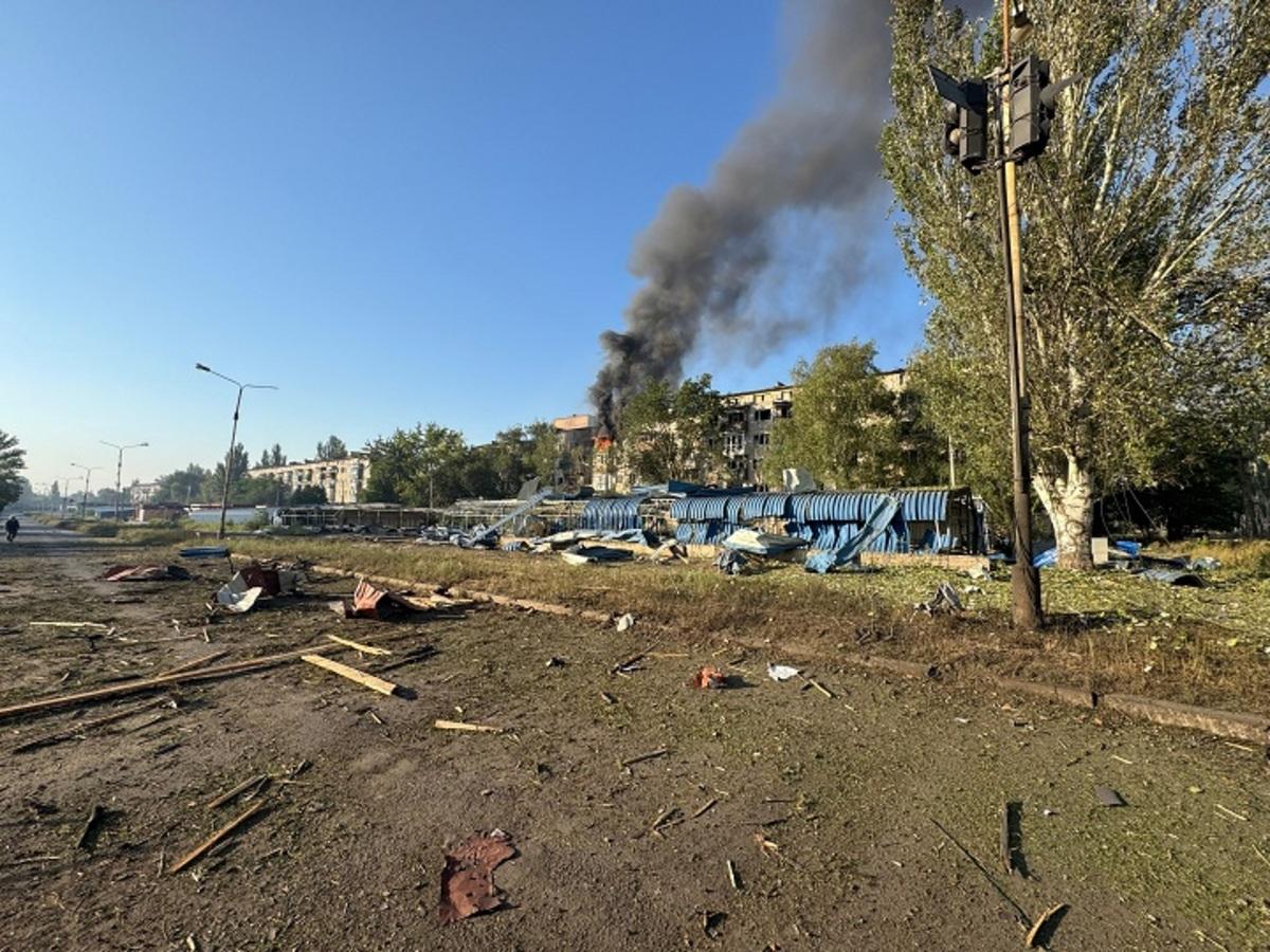 Удари призвели до значних руйнувань / фото Сергій Горбунов Удари призвели до значних руйнувань / фото Сергій Горбунов