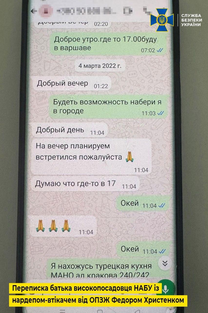Докази у справі / СБУ Докази у справі / СБУ