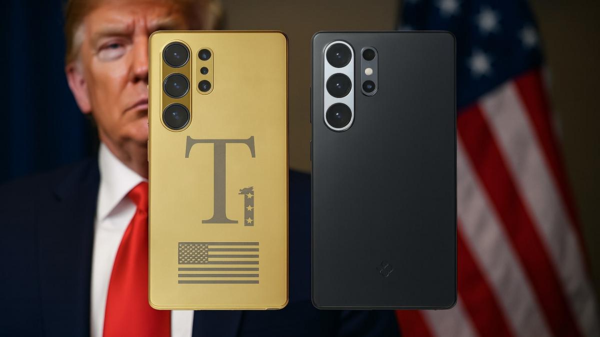 «Трампофон» поменял дизайн – от копии iPhone к копии Galaxy S25 Ultra / Скриншот «Трампофон» поменял дизайн – от копии iPhone к копии Galaxy S25 Ultra / Скриншот