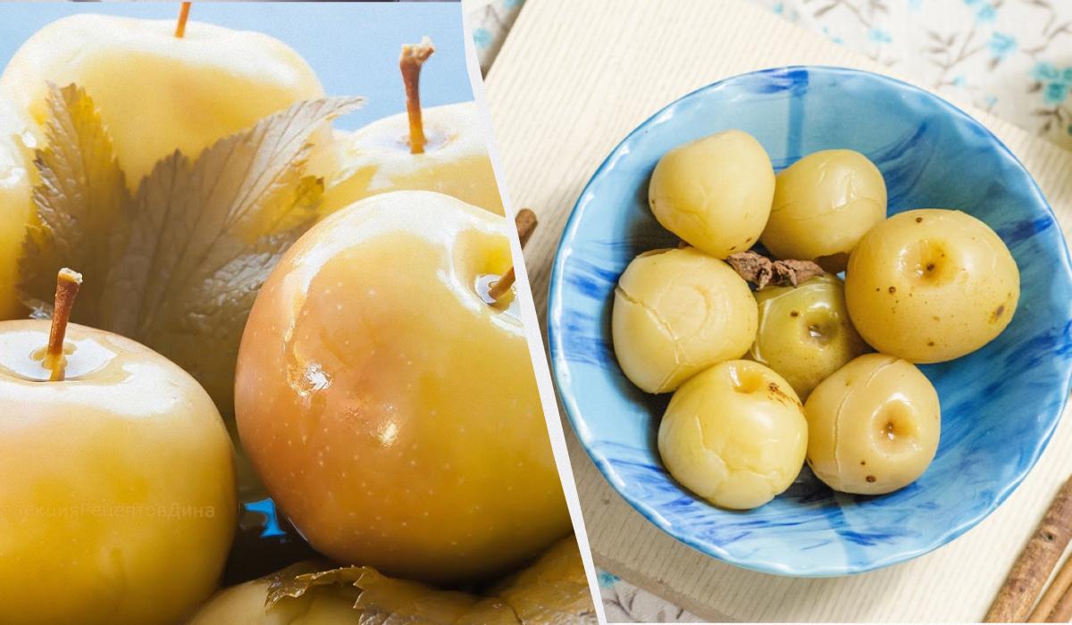 мочені яблука мочені яблука