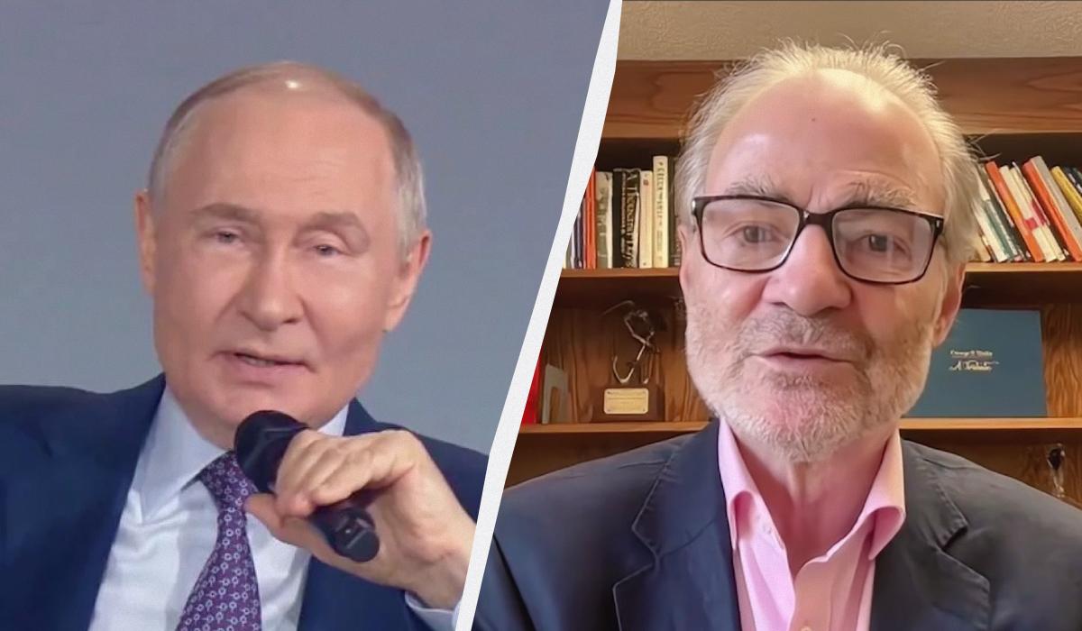 Профессор Тимоти Гартон Эш объяснил логику Путина / коллаж УНИАН, кадры из видео Профессор Тимоти Гартон Эш объяснил логику Путина / коллаж УНИАН, кадры из видео