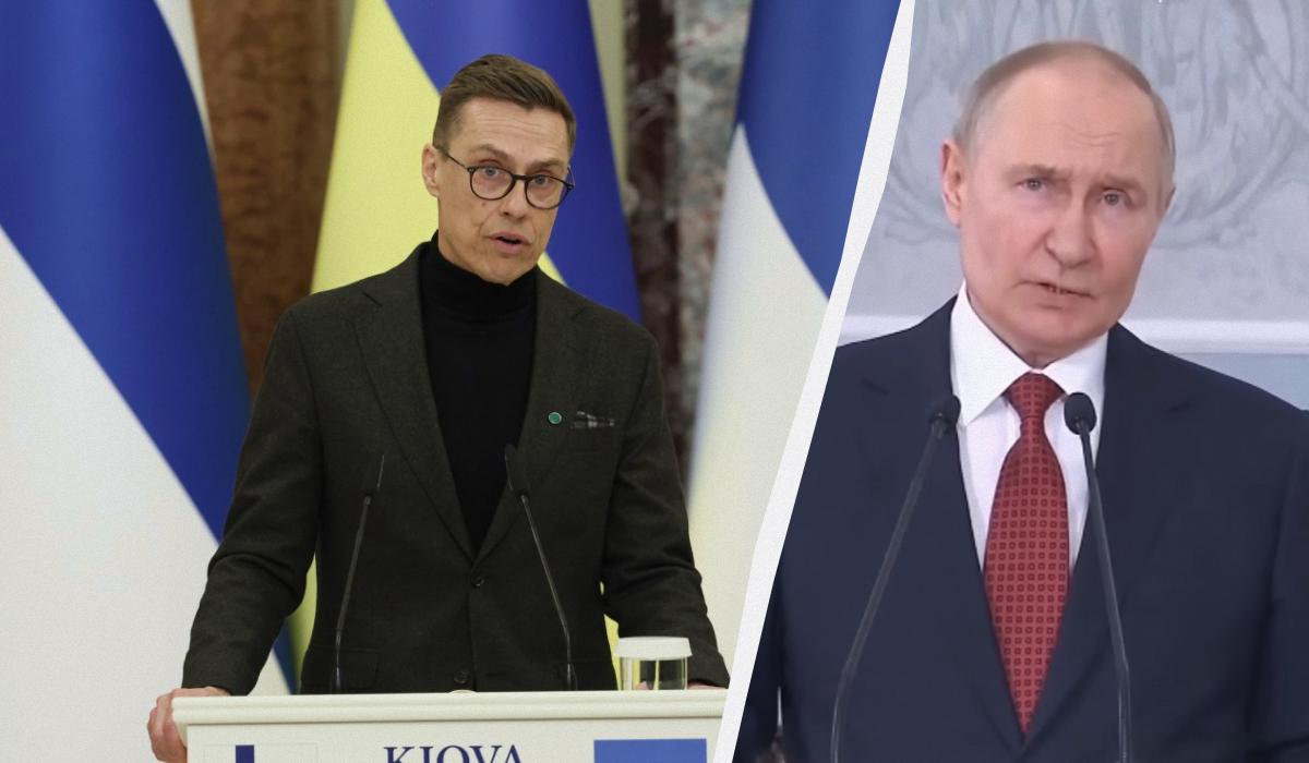 президент Финляндии и российский диктатор / коллаж УНИАН, фото УНИАН, скриншот президент Финляндии и российский диктатор / коллаж УНИАН, фото УНИАН, скриншот