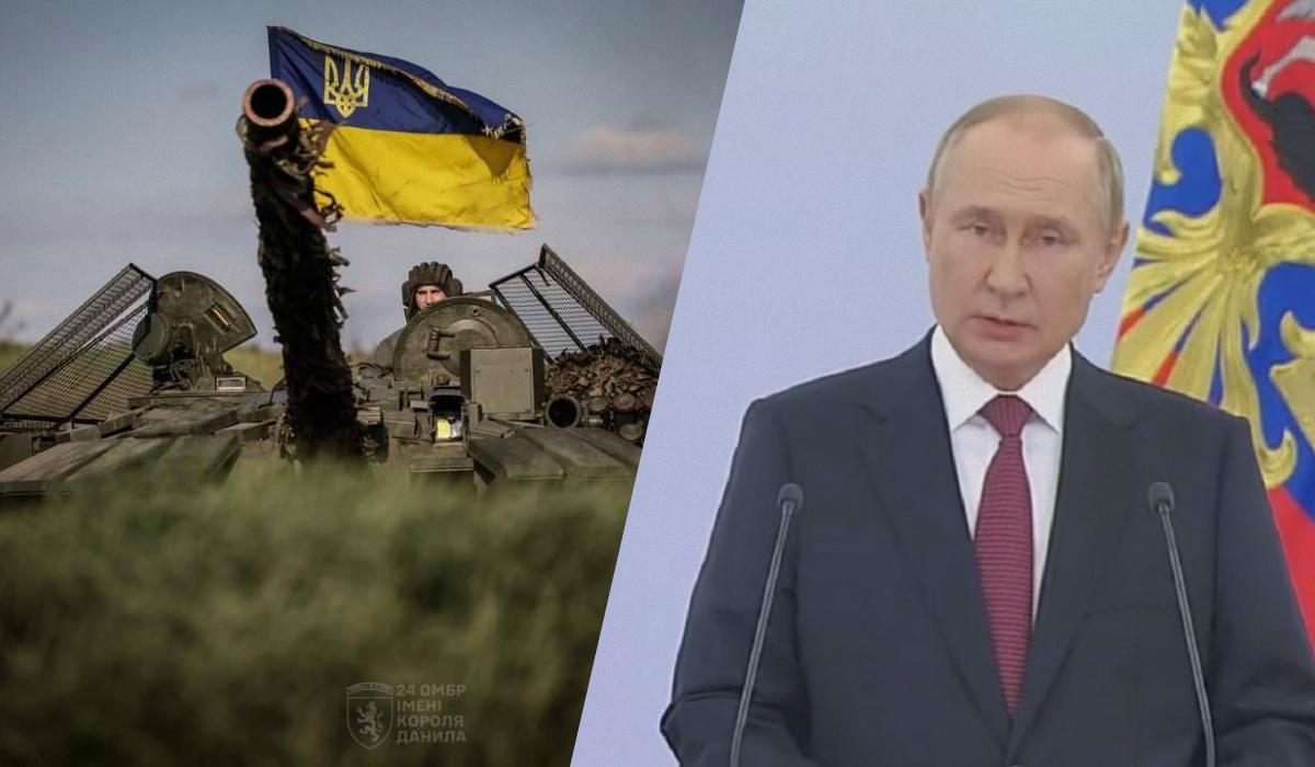 Путін не хоче завершувати війну в Україні з п'яти причин / Колаж: УНІАН, фото: facebook.com/GeneralStaff.ua, скріншот з відео Путін не хоче завершувати війну в Україні з п'яти причин / Колаж: УНІАН, фото: facebook.com/GeneralStaff.ua, скріншот з відео