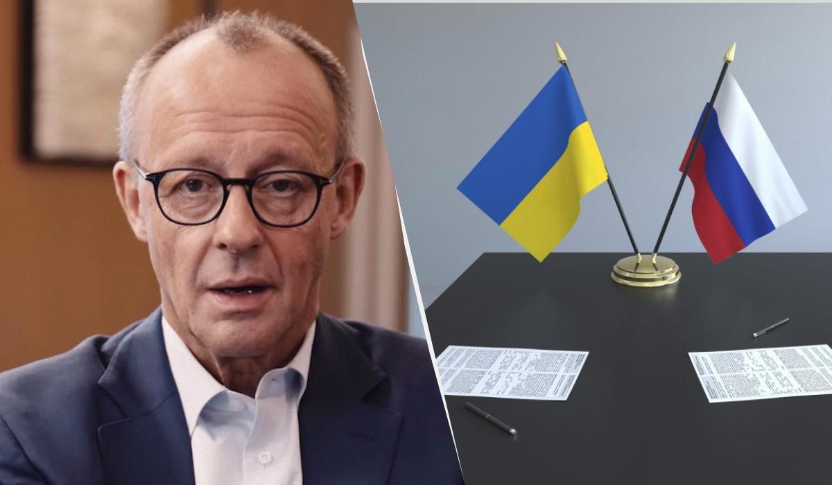 Мерц звинуватив Росію в "стратегії затягування"/ Колаж УНІАН, ua.depositphotos.com, скріншот Мерц звинуватив Росію в "стратегії затягування"/ Колаж УНІАН, ua.depositphotos.com, скріншот