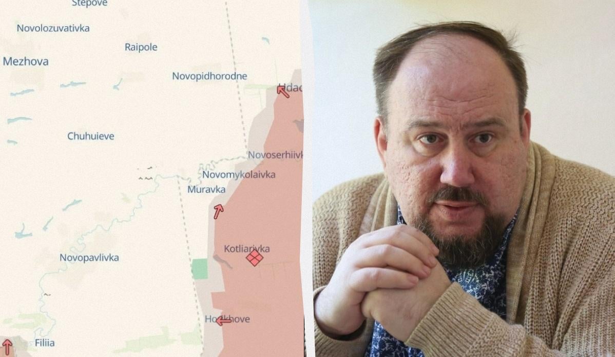 Експерт розповів про тактику окупантів на Дніпропетровщині / колаж УНІАН, фото УНІАН, мапа Deep State Експерт розповів про тактику окупантів на Дніпропетровщині / колаж УНІАН, фото УНІАН, мапа Deep State