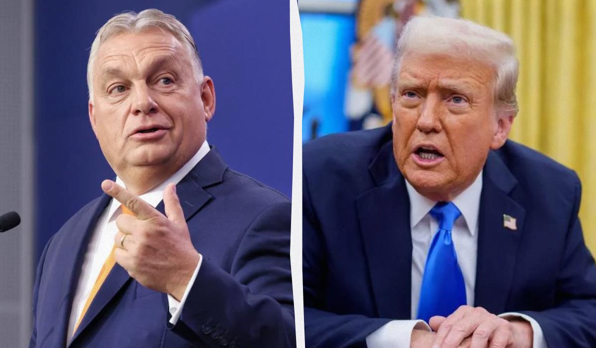Трамп і Орбан часто хвалили один одного / колаж УНІАН, фото consilium.europa.eu, GettyImages Трамп і Орбан часто хвалили один одного / колаж УНІАН, фото consilium.europa.eu, GettyImages