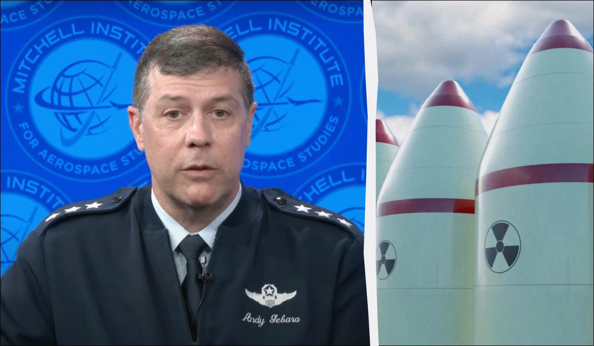 Генерал-лейтенант США оцінив, чи вплинула війна проти України на ядерний потенціал Росії / колаж УНІАН, фото ua.depositphotos.com, скріншот Генерал-лейтенант США оцінив, чи вплинула війна проти України на ядерний потенціал Росії / колаж УНІАН, фото ua.depositphotos.com, скріншот