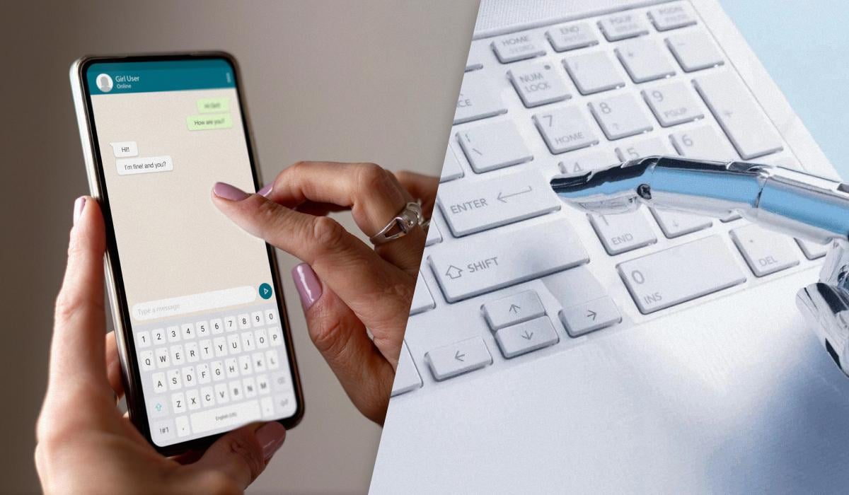 WhatsApp теперь умеет помогать писать сообщение / коллаж УНИАН, фото ua.depositphotos.com WhatsApp теперь умеет помогать писать сообщение / коллаж УНИАН, фото ua.depositphotos.com