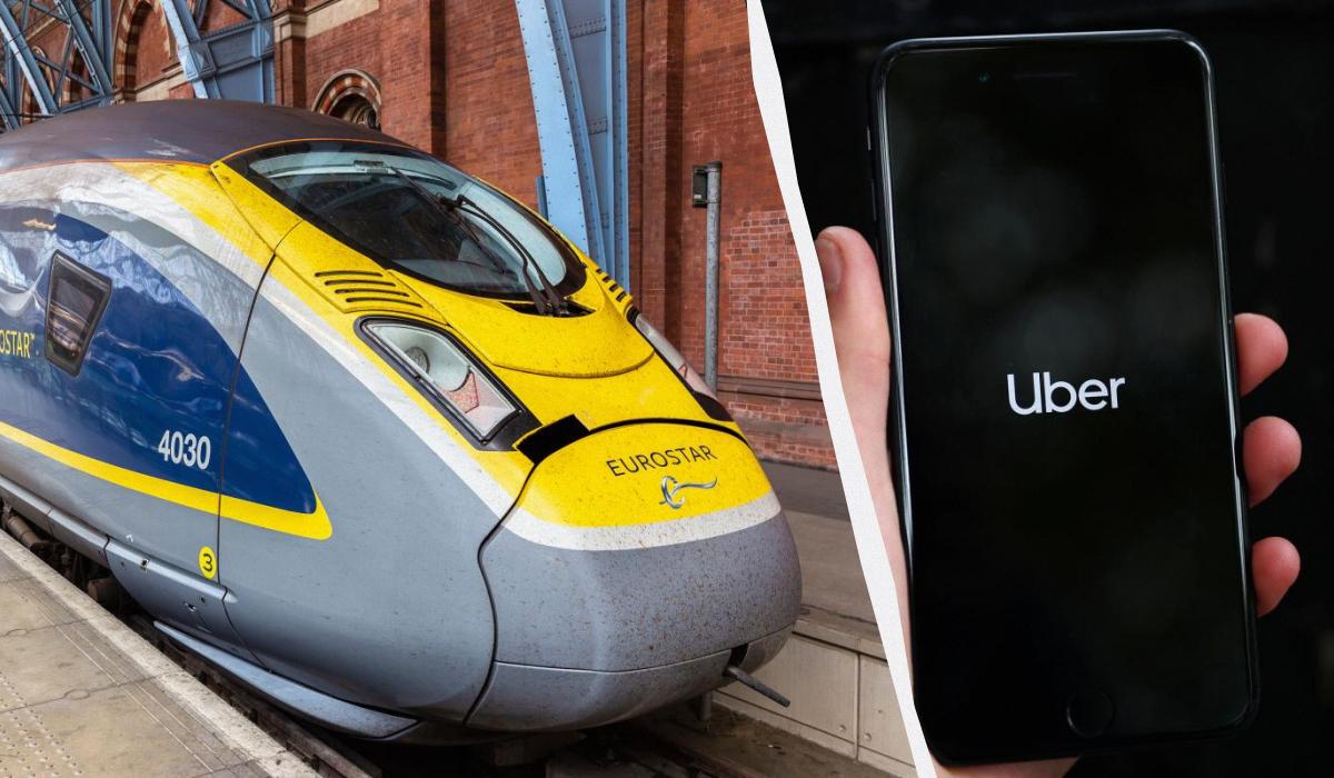 Uber кидає виклик Eurostar / колаж УНІАН, фото ua.depositphotos.com, REUTERS Uber кидає виклик Eurostar / колаж УНІАН, фото ua.depositphotos.com, REUTERS