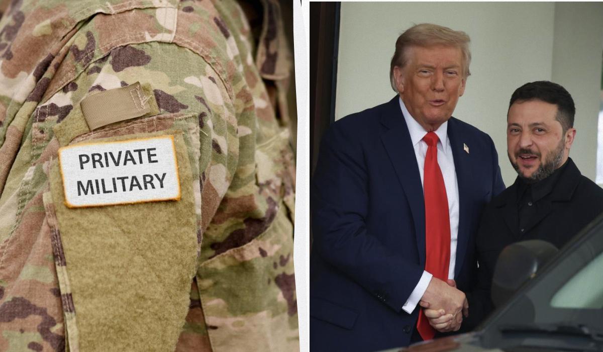Трамп хоче розгорнути в Україні приватну армію / Колаж УНІАН, фото ua.depositphotos.com, Getty Images Трамп хоче розгорнути в Україні приватну армію / Колаж УНІАН, фото ua.depositphotos.com, Getty Images